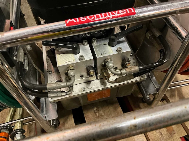 Holmatro 2061pu25m hydraulisch aggregaat - afbeelding 5 van  6