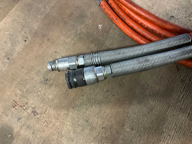 Holmatro 3 meter dubbele hydraulische hogedrukslang - afbeelding 2 van  3