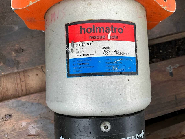 Holmatro bevrijdings apparatuur hydraulische pers - afbeelding 16 van  26