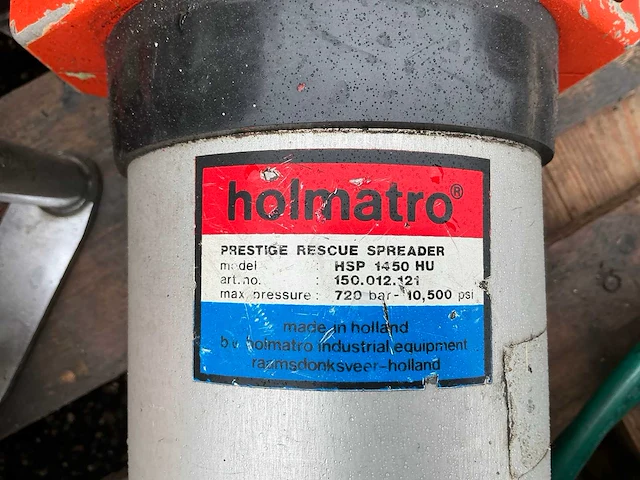 Holmatro bevrijdings apparatuur hydraulische pers - afbeelding 18 van  26