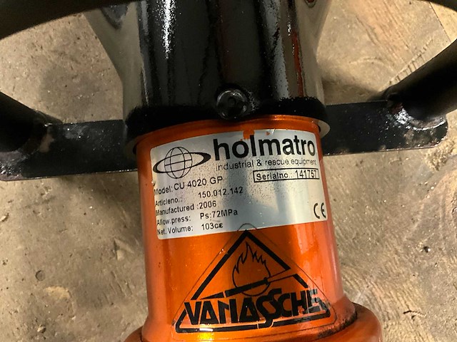 Holmatro cu 4020 gp hydraulische schaar - afbeelding 7 van  7