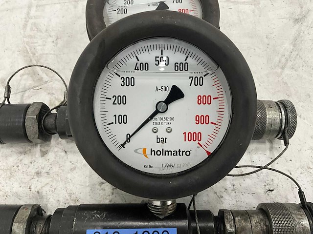 Holmatro & enfm manometer (3x) - afbeelding 3 van  4