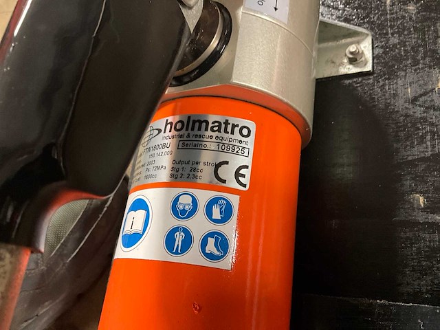 Holmatro ftw1800bu hydraulische voetpomp - afbeelding 5 van  5