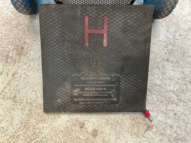 Holmatro hab11 pneumatische hef kussen 11 ton (4x) - afbeelding 5 van  7