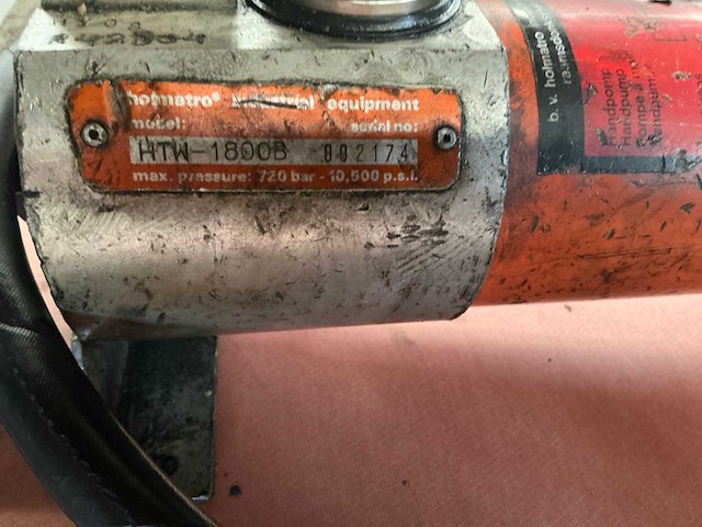Holmatro htw-1800b hydraulische perspomp - afbeelding 7 van  7