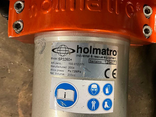 Holmatro sp3260+ hydraulische spreider - afbeelding 8 van  8