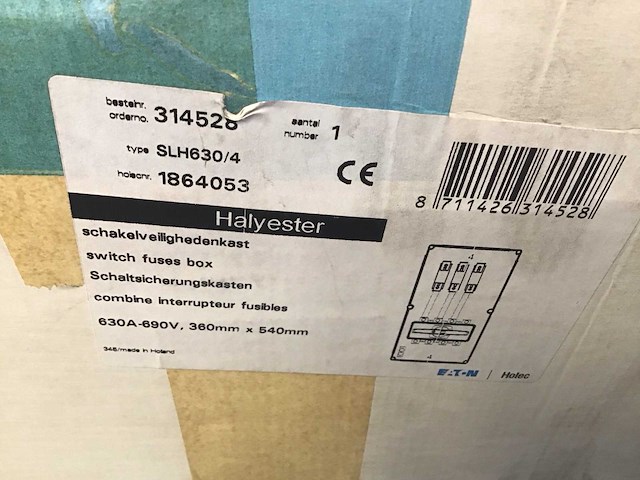 Holtec slh630/4 schakelveiligheidskast - afbeelding 4 van  8
