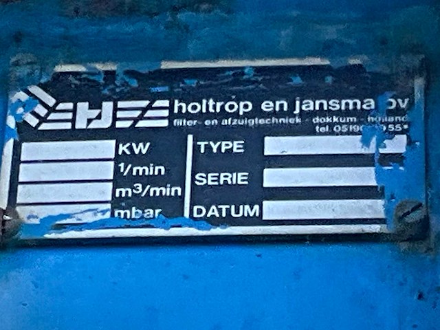 Holtrop kabeloptrek / haakarm gesloten container - afbeelding 1 van  1
