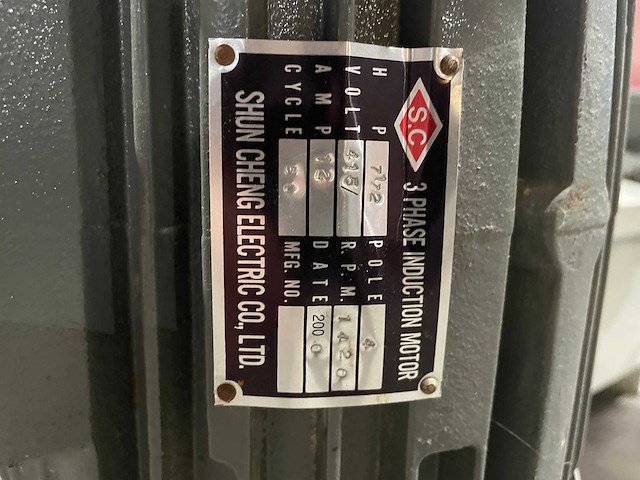 Holytek - pw 12h - stationaire schuurmachine - 2010 - afbeelding 3 van  11