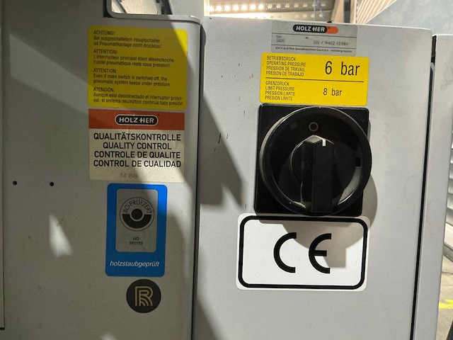 Holz-her - 1998 - sprint 1416 - kantaanlijmmachine - afbeelding 13 van  30