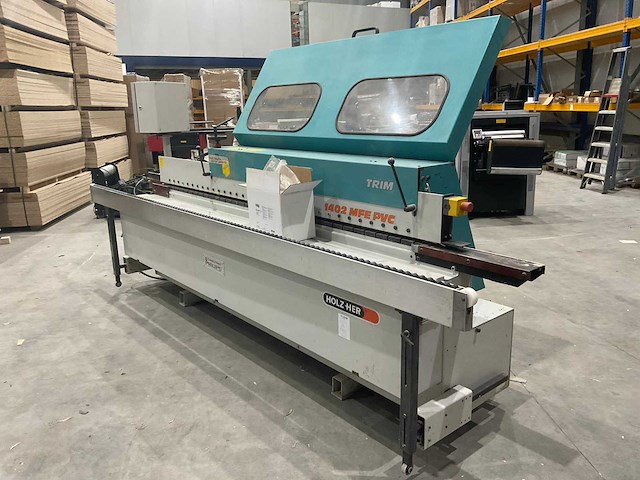 Holz her - 1998 - trim 1402 mfe pvc - kantenlijmmachine - afbeelding 17 van  20