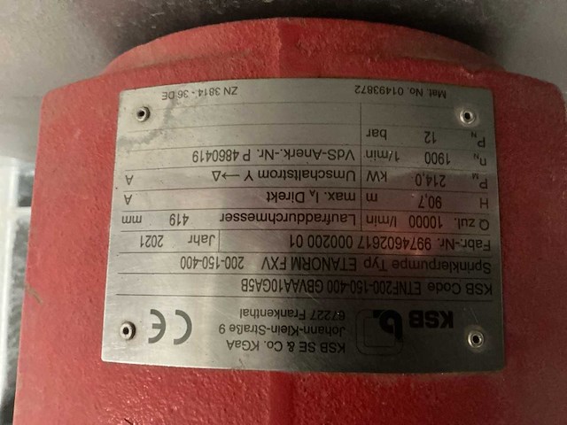 Holzhauer-pumpen volledig sprinkler schuimblus systeem - afbeelding 4 van  51