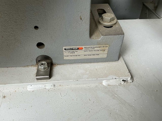 Holzher - 2008 - auriga - uno 1307 - kantaanlijmmachine - afbeelding 7 van  45