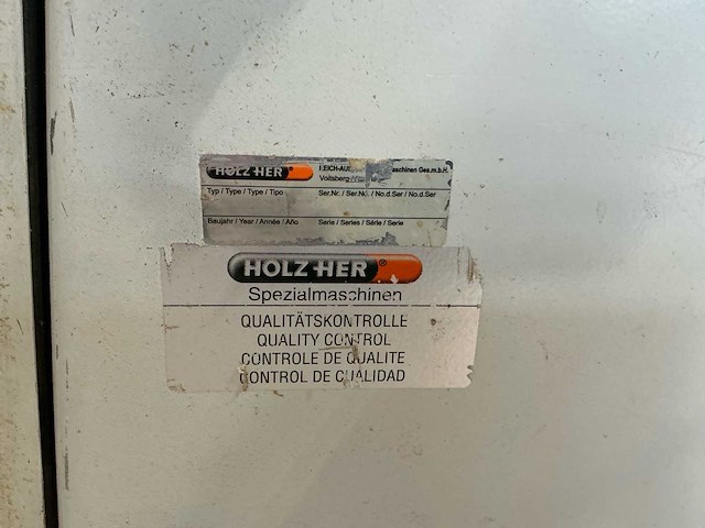 Holzher - 2008 - auriga - uno 1307 - kantaanlijmmachine - afbeelding 20 van  45