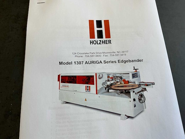 Holzher - 2008 - auriga - uno 1307 - kantaanlijmmachine - afbeelding 35 van  45