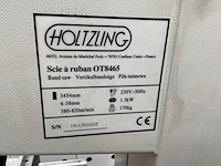 Holzling ot8465 verticale lintzaagmachine - afbeelding 8 van  8