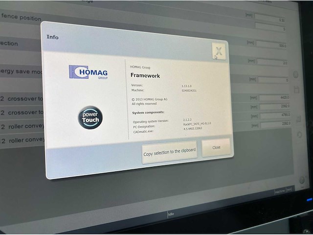 Holzma - 2016 - hpl 400/43/16 - platen opdeelzaagmachine - afbeelding 5 van  36