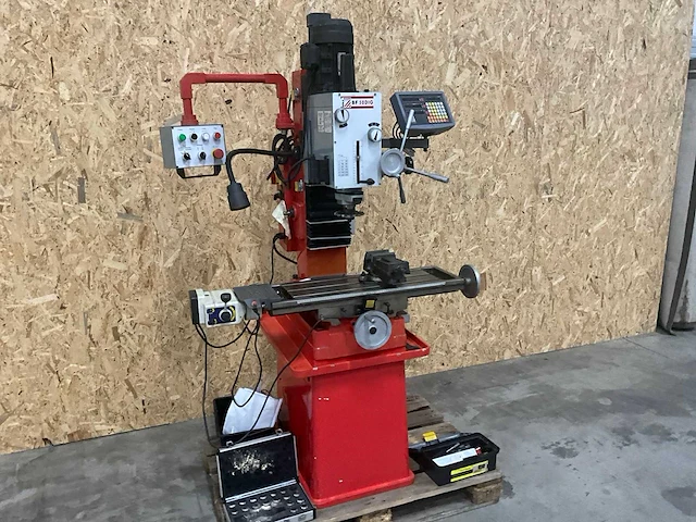 Holzmann bf50dig cnc boor/freesmachine - afbeelding 13 van  19