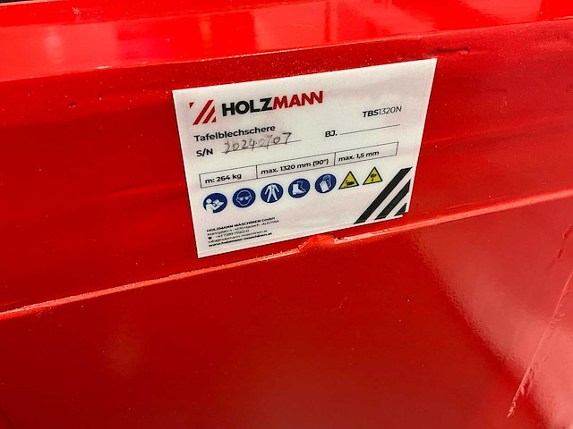Holzmann tbs1320n platenschaar - afbeelding 10 van  12