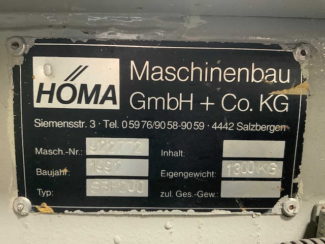 Homa sbp200 papierpers container - afbeelding 6 van  6