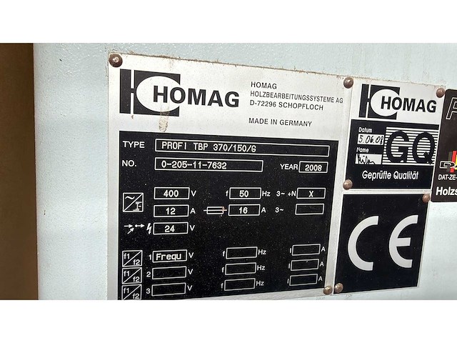 Homag - in-uitvoersysteem (c) - afbeelding 7 van  18