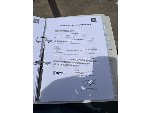 Homag - in-uitvoersysteem (c) - afbeelding 10 van  18