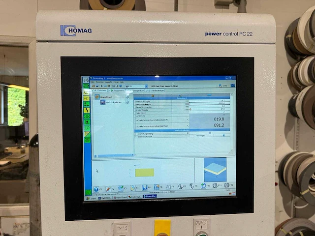 Homag optimat - 2007 - kal 310/6/a3/s2 - kantenlijmmachines - afbeelding 46 van  88