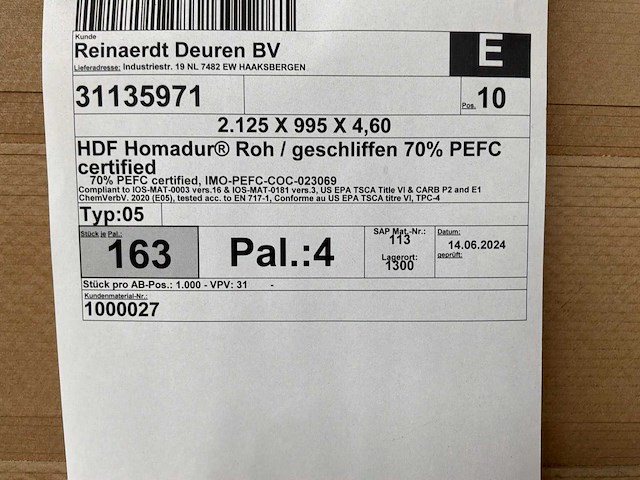 Homanit deurplaten (652x) - afbeelding 4 van  4