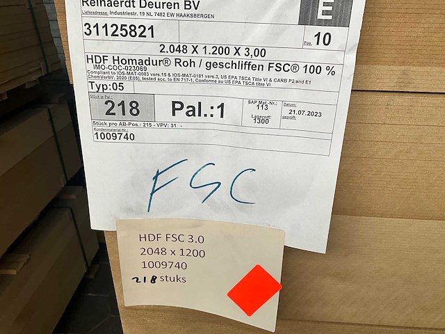 Homanit hdf deurplaat (430x) - afbeelding 7 van  8