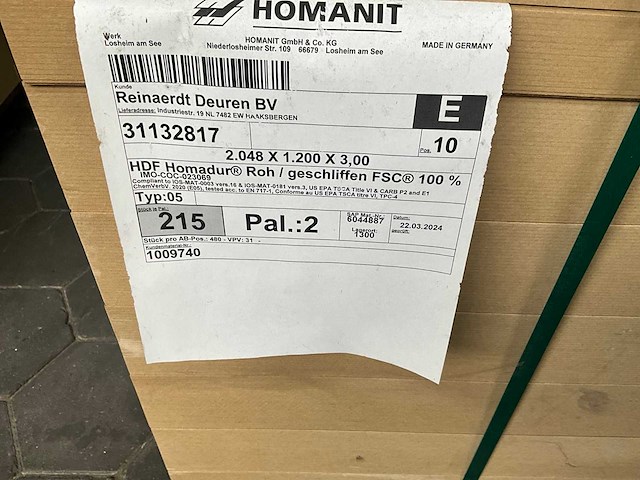 Homanit hdf deurplaat (430x) - afbeelding 8 van  8