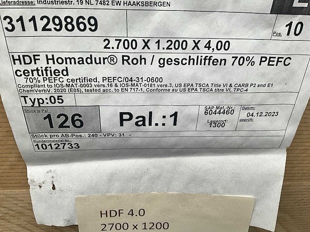 Homanit hdf deurplaat (490x) - afbeelding 6 van  7