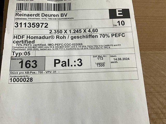 Homanit hdf deurplaat (600x) - afbeelding 6 van  8