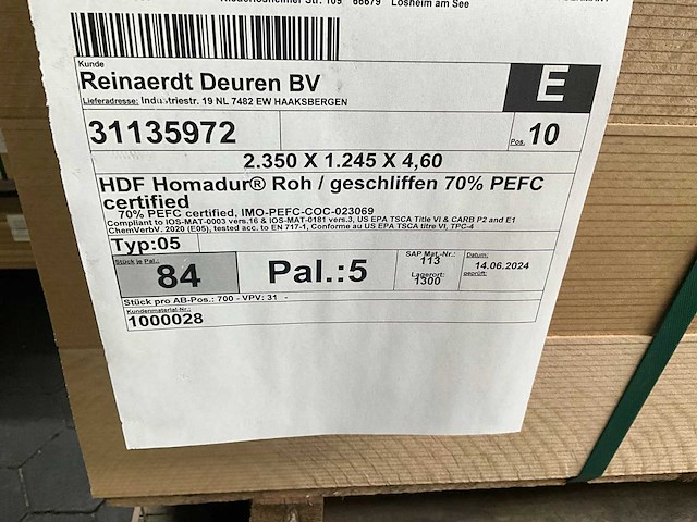 Homanit hdf deurplaat (600x) - afbeelding 7 van  8