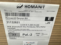 Homanit hdf deurplaat met aluminiumlaag (176x) - afbeelding 5 van  7