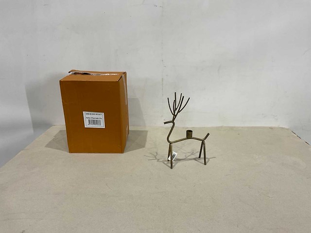 Home bound - kaarsenhouder hert (48x) - afbeelding 2 van  4