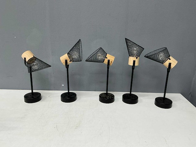 Home & deco - conische kap/mandala - tafellampen (11x) - afbeelding 6 van  11