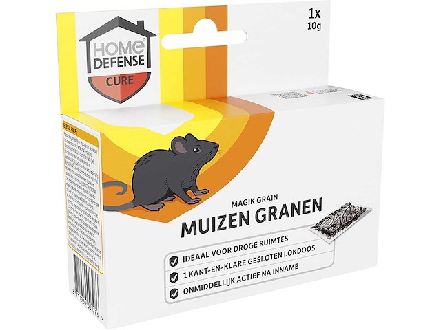 Home defense - muizen granen - magik grain lokdoos - ongediertebestrijding (192x) - afbeelding 1 van  2
