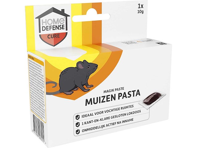 Home defense - muizen pasta - magik pasta lokdoos - ongediertebestrijding (192x) - afbeelding 1 van  2