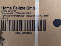 Homedeluxe ter-434–grau terrasoverkapping - afbeelding 5 van  5