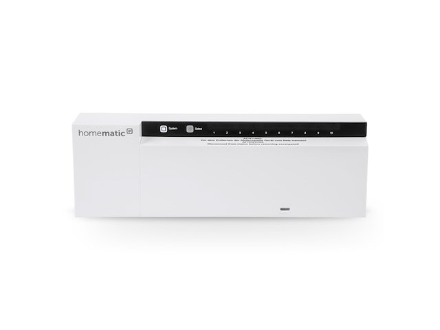 Homematic ip smart home 143238a0 vloerverwarmingscontroller 10-voudig 24 v - afbeelding 1 van  6