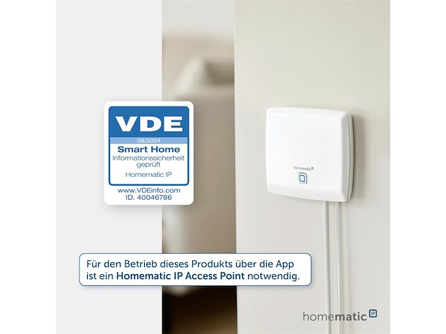 Homematic ip smart home 143238a0 vloerverwarmingscontroller 10-voudig 24 v - afbeelding 4 van  6