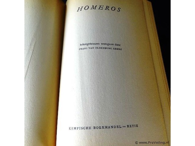 Homeros - afbeelding 4 van  5