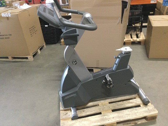 Hometrainer, zadel mist life fitness, 95 ci, grijs - afbeelding 1 van  5