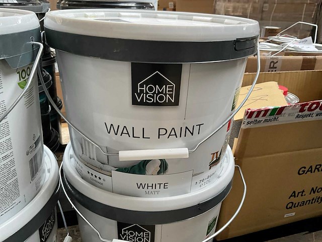 Homevision - white matt - 10l - verf (4x) - afbeelding 2 van  5