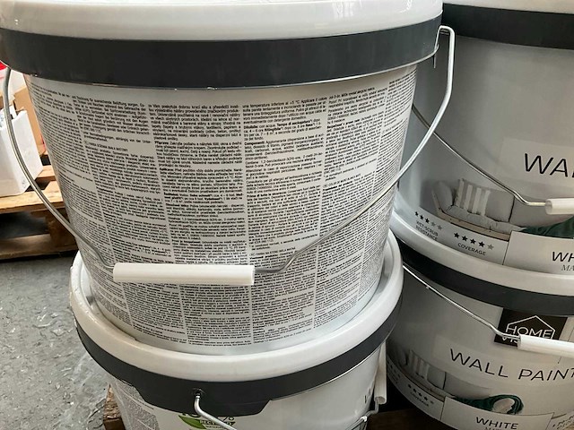 Homevision - white matt - 10l - verf (4x) - afbeelding 5 van  5