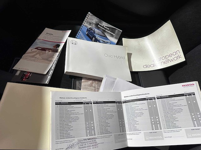 Honda - civic - 1.3 hybrid automaat- 63-jvt-4- 2009 - afbeelding 10 van  19