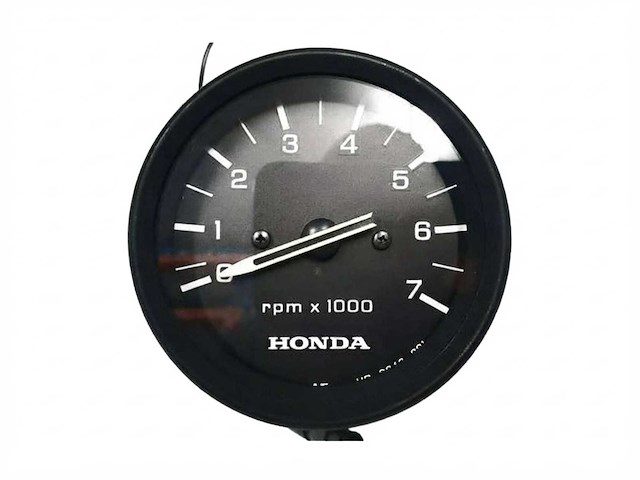 Honda 7000 rpm outboard tachometer display black - 37250-zv7-913 - afbeelding 1 van  4