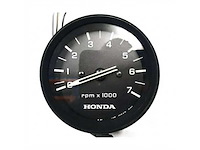 Honda 7000 rpm outboard tachometer display black - 37250-zv7-913 - afbeelding 2 van  4