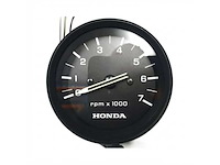 Honda 7000 rpm outboard tachometer display black - 37250-zv7-913 - afbeelding 2 van  7