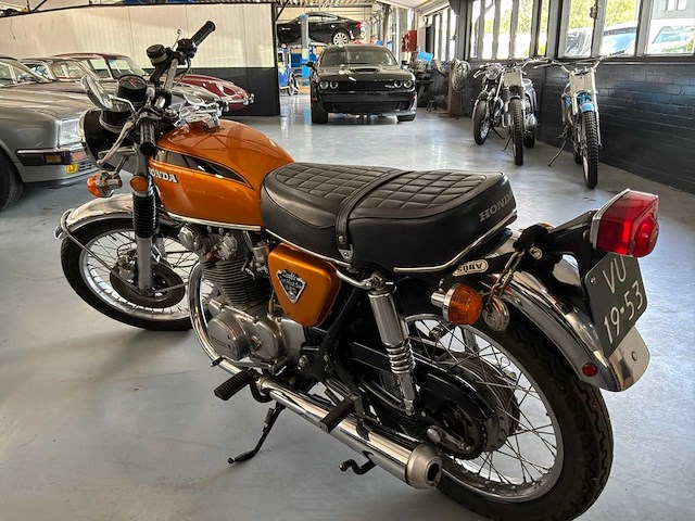 Honda cb450 k5 motorfiets - afbeelding 8 van  14